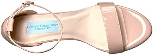 Dyeables, Inc Womens Maddox Dress Sandal, Nude, 8 M US | Image 4