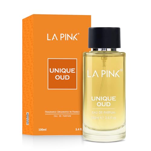 Image of La Pink Unique Oud EDP Perfume for Woman & Man | Oud, Leather, Woody & Musky Notes | Long Lasting Unisex Luxury Fragrance for Men & Women | 100ml