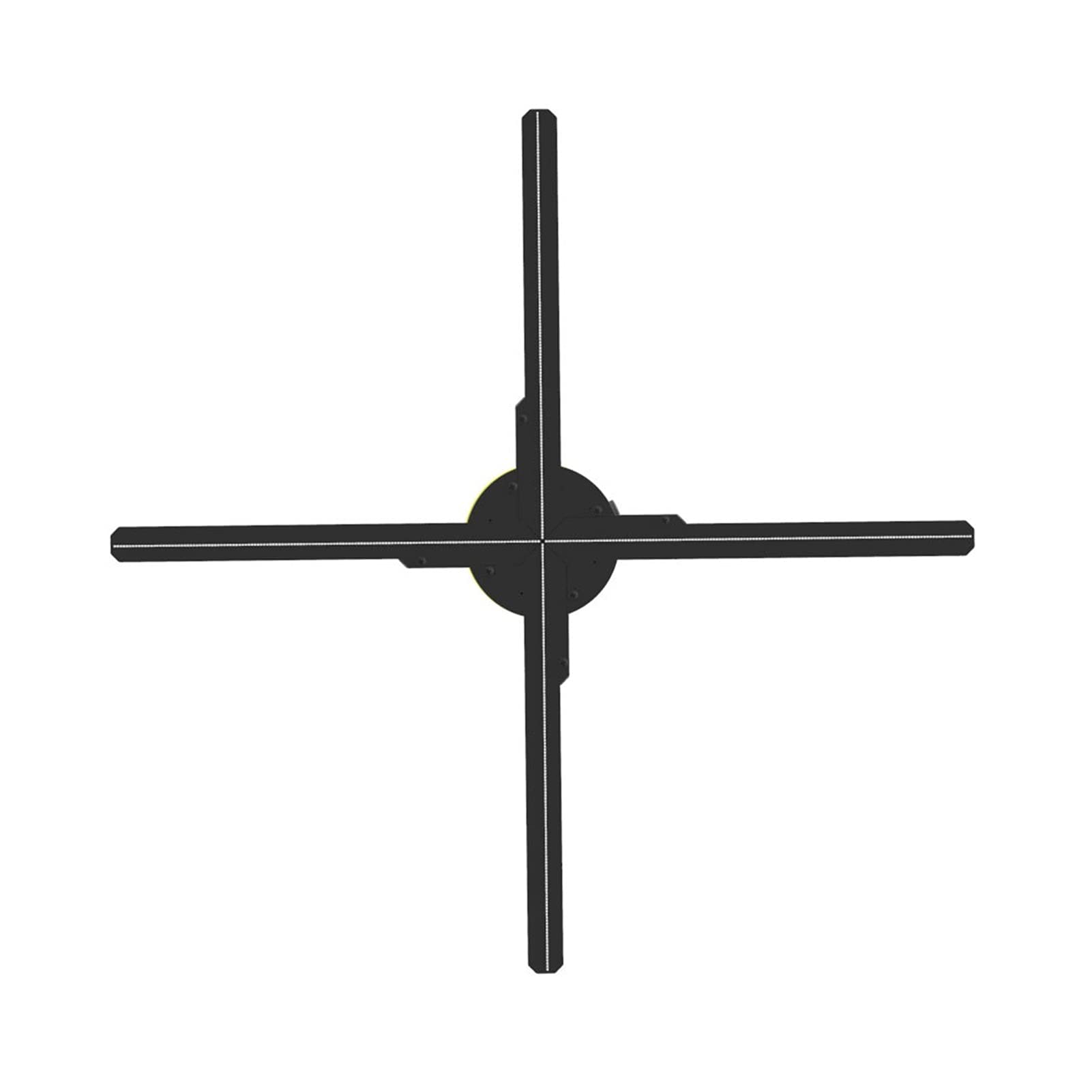Holograficzny wentylator 3D Holograficzna maszyna reklamowa naga Ekran wentylatora 3D 52 cm WiFi. mobilny Aplikacja KONTROLA Dekoracje do obrotowej wyobraźni
