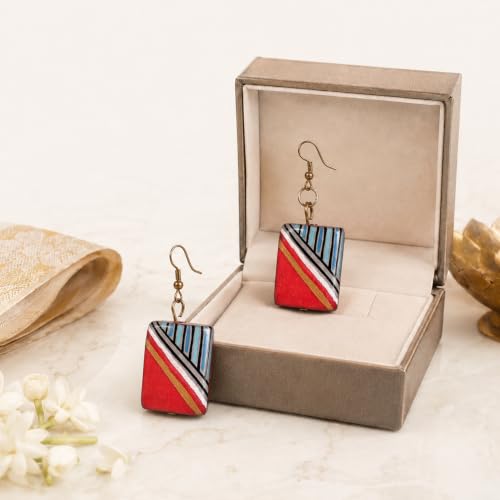 Image of Boho Ethnic Earrings Collection for Women - Colorful Tassel, Hoop, Stud, Drop, Chandelier & Huggie Styles Inspired by Festival Fashion