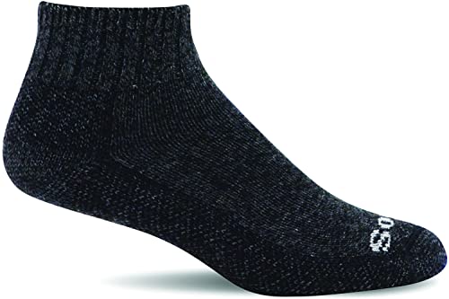 Sockwell Women's Big Easy Mini Relaxed Fit Sock, Black Multi - S/M