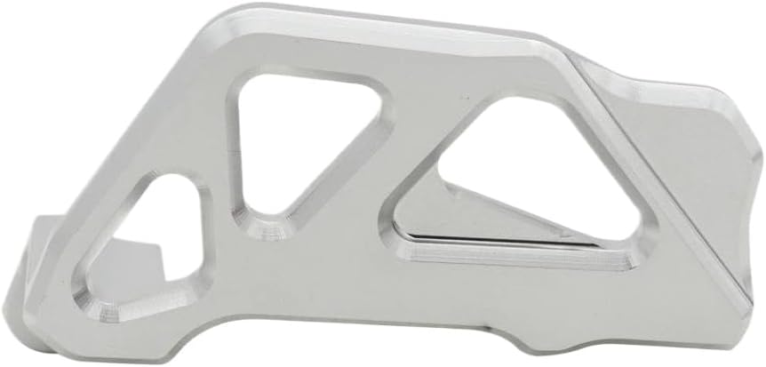 CNC Rear Brake Disc Protector Brake Caliper Guard Compatible with EXC EXCF XC XCF XCW SX SX FE TE FC TC 125-501(Silver)