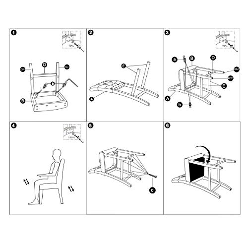 Canglong Tufted Leather Kitchen Counter Height Stool Chair For Bar, Kitchen, Dining Room, Living Room And Bistro Pub, Set Of 1, Black #TOP4