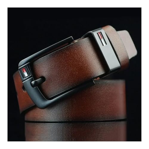 PU Leather Belt For Men Classical Alloy Pins Buckle Waist Belts Wild West Punk For Jeans Leisure Waistband2
