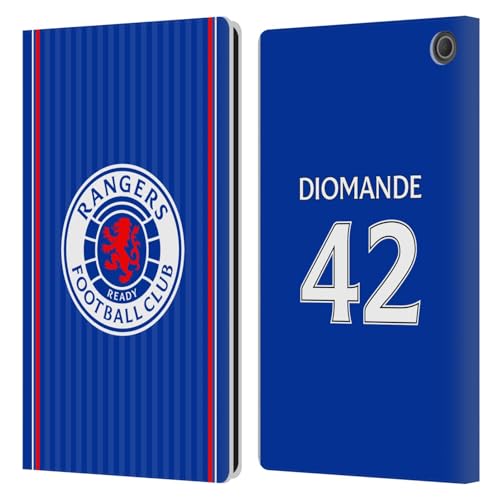 Étui en cuir Rangers FC Mohamed Diomande de finition premium
