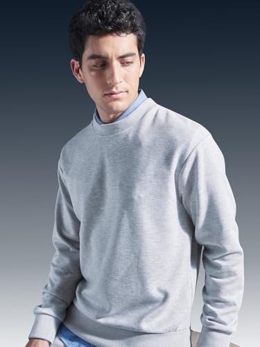 Image of Rare Rabbit Boxy fit Plain Sweatshirt
