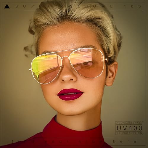 Pink Mirror Rose Gold Spring Hinge Iconic Teardrop Officer Cop Shade Sunglasses3