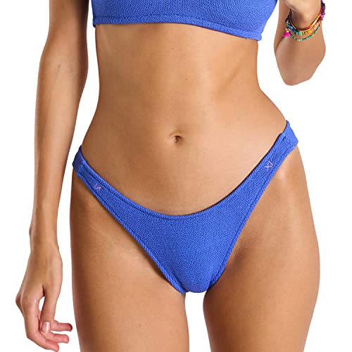Banana Moon Naida Scrunchy, Bragas de Bikini Mujer, Bleu,