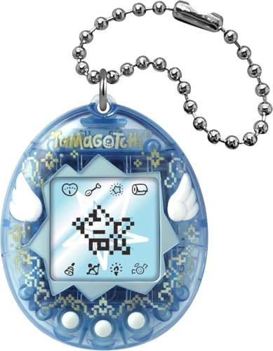 Bandai, Tamagotchi Angel Mascota Virtual Sky, Multicolor 42990 Juguete electrónico para Mayores de 8 años