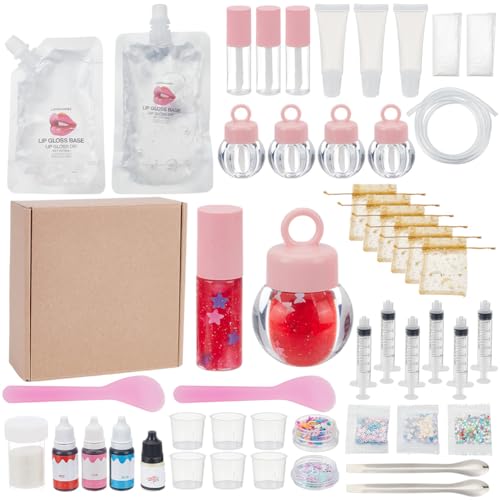 Kit de Brillo Labial WEBEEDY de 48 Piezas el Regalo de Cumpleaños Ideal