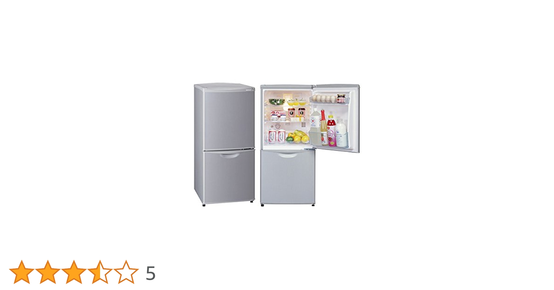 Amazon.co.jp: ナショナル 122L パーソナルノンフロン冷蔵庫 NR