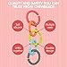 Chewbeads - Baby Silicone Links - Multi Use Baby Toy Rings - Attach Toys & Teethers to Stroller, Car Seat & More - Medical Grade Silicone, BPA Free & Phthalate Free