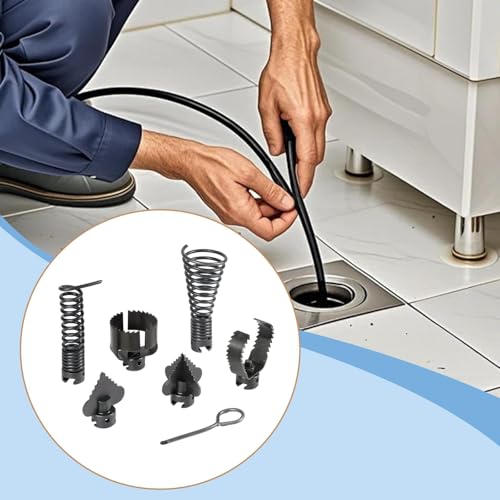 Kit de débouchage pour canalisations et outils de plomberie Sharplace - 5