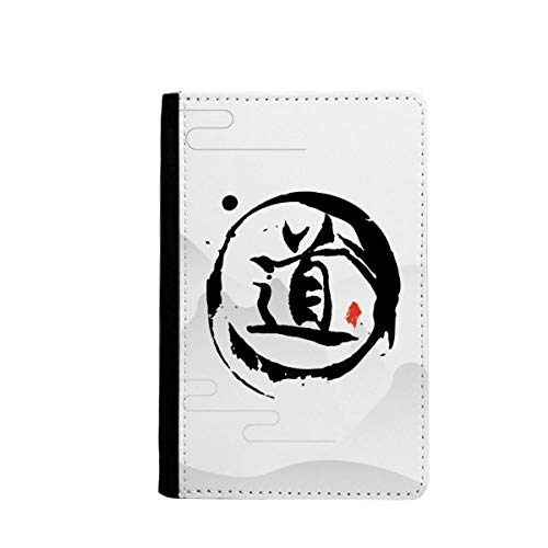 Étui portefeuille de voyage Chine Dao avec motifs religieux spirituels