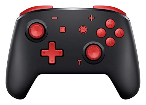 momen Mando Inalámbrico para Nintendo Switch Wireless Bluetooth Pro Switch Mando con Dos Motores/ Función Turbo/Vibración Ajustable/Giroscopio para Nintendo Switch/Lite