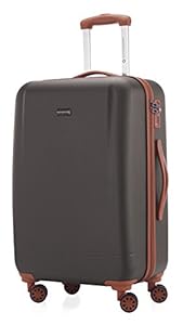 HAUPTSTADTKOFFER - Wannsee -Hartschalen Roll-Reise, TSA, Koffer, 68 cm, 63 Liter, Titan