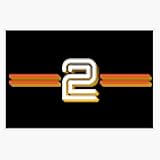 Leyland Designs beebthings BBC 2 Bumper Sticker Window Water Bottle Decal 5