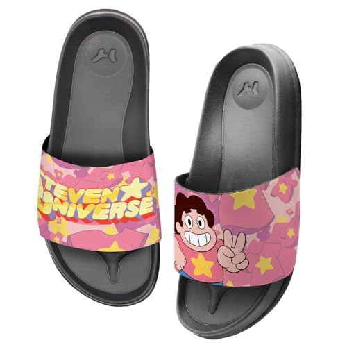 Popfunk Steven Universe Peace Unisex Adult Slides Adjustable Flip Flop Sandals Officially Licensed Hypd Slydr Switch™3