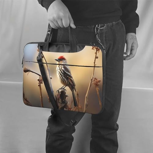 Bolsa para portátil unisex, 15.6 pulgadas, negra miniatura 6