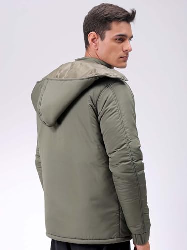 Image of The Indian Garage Co Polyester Men's Winter Jacket