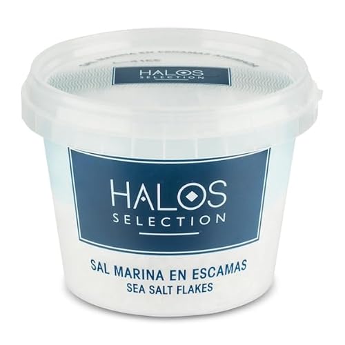 Sal marina en escamas Halos frasco 125 g