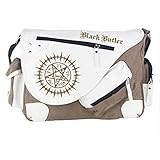 JOCHUI Canvas Anime Messenger Bag Anime Shoulder Bag Satchel Crossbody Bag Khaki