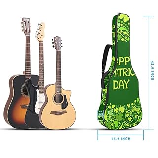 Hondank Housse de protection épaisse en éponge imperméable pour guitare acoustique, électrique, basse, guitare classique… - Les Beatles, Paul McCartney, John Lennon, RIngo Starr, George Harrison Hondank Housse de protection épaisse en éponge imperméable pour guitare acoustique, électrique, basse, guitare classique… – Image 5