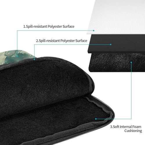 Endless Barren Mountains Laptop Sleeve Case 17 Inch Suitable For Notebook Computer Tablet Traveling Carrying Simple Case3