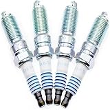 Set of 4 Iridium Spark Plug SP-537 CYFS12Y2 Compatible with Edge Escape Focus Taurus Lincoln 2.0L