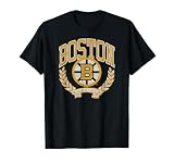 Boston Bruins Vintage Victory Black NHL Officially Licensed T-Shirt