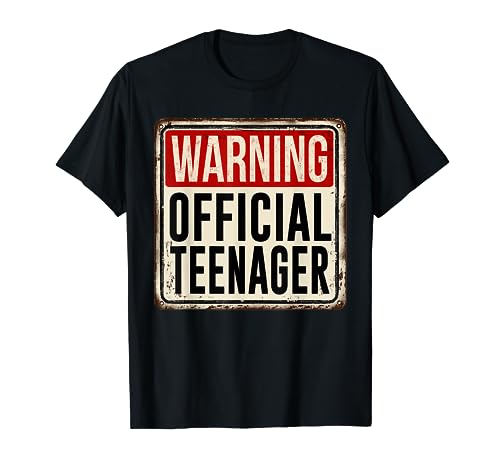 Official Teenager 13Th Birthday Gift 13 Year Old Boys Girls T-Shirt #TOP12