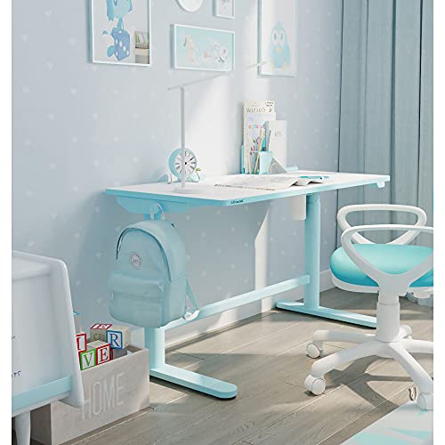 Critter Sitters 20-In. Electric Blue Stand Or Sit Desk For Children With Adjustable Height,Blue, White,Csdesk-Blu #TOP5