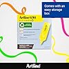 Artline Eco Yellow Highlighters (Pack of 12) 1-4mm Nib for Home, School & Office Use, Bright Water-Based Non-Fade Highlighter Pens, Non-Toxic - Genuine Highlighters Pens #5
