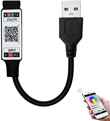 Mini RGB Bluetooth Controller USB 5V Musik Bluetooth LED Controller Lichtstreifen Controller für RGB LED Streifen 30cm