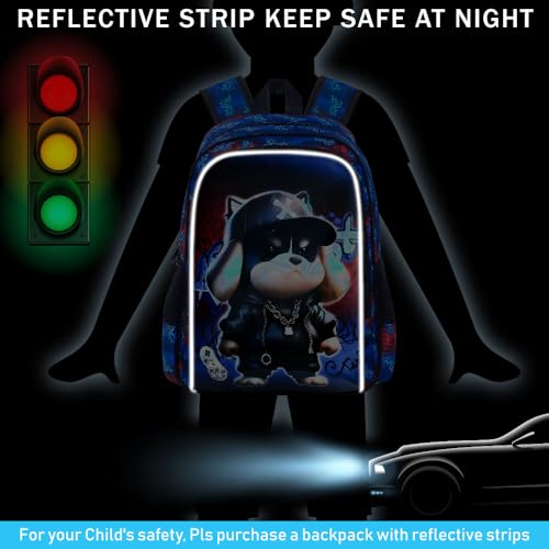 Image of 3PCS Dinosaur Backpack for Boys, 16 Inch Kids Water Resistant Preschool Elementary Kindergarten Bookbags and Lunch Box | Kids