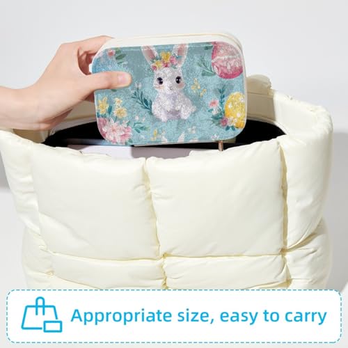 Boîte à bijoux cadeaux de demoiselle d'honneur forme œuf de lapin mignon