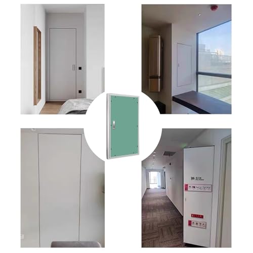 Panel de acceso ajustable de 85 x 85 cm para paneles de yeso con escotilla repintable 8