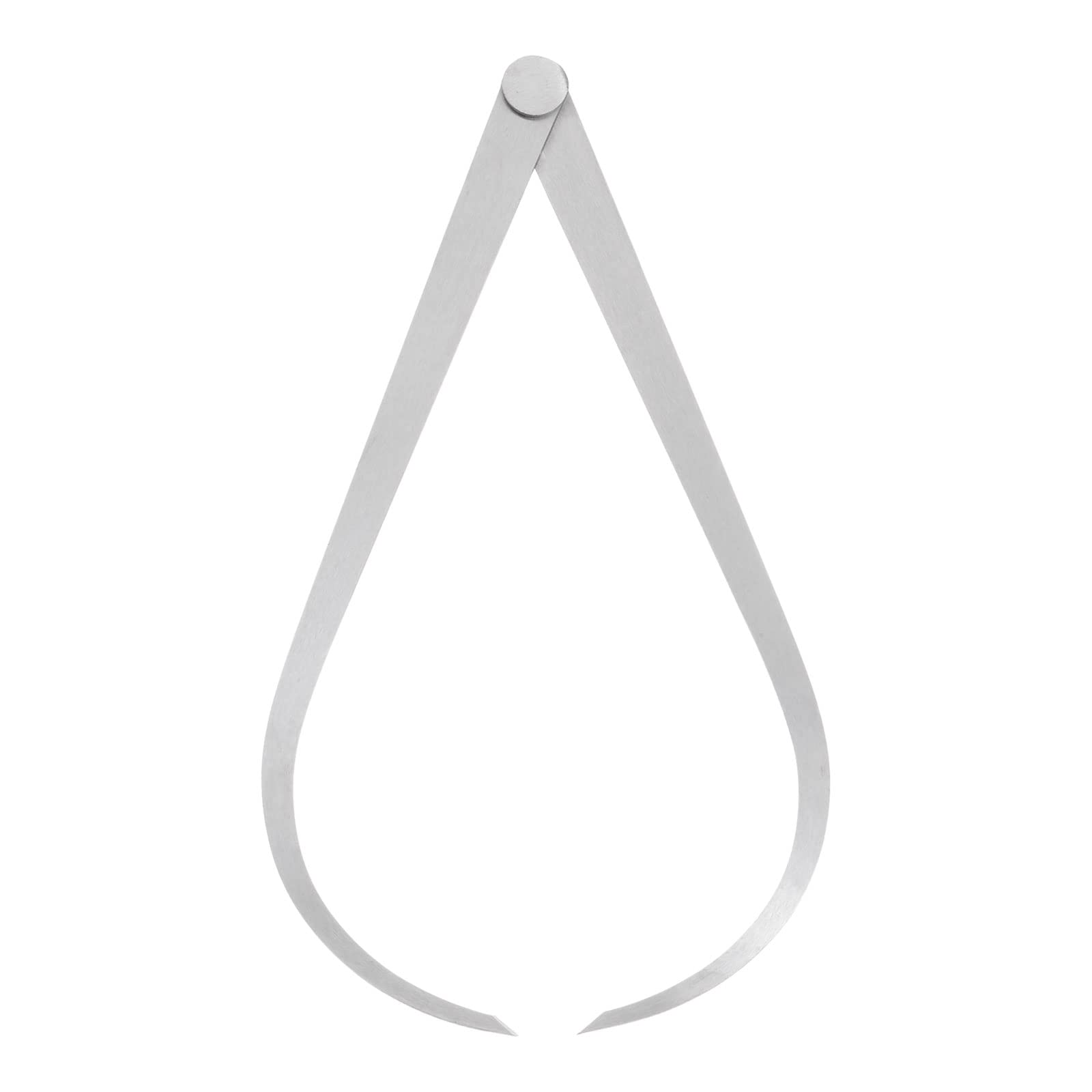 QUARKZMAN Calibro Fisso Esterno A Giunto 250mm 10 Pollici Acciaio Per Utensili Giunto A Frizione Strumento Di Misurazione Interna Per Intagli Modellatura Scultura, Argento