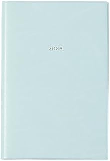 直営店限定 手帳 2026 スケジュール帳 2025年12月 週間バーチカル B6変型 ニュアンスカラー オパールグリーン EDiT 26WDR-ETF02-GN