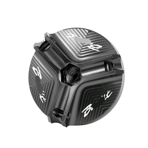 Bouchon huile moteur et couvercle de frein en alu usiné pour moto Bandit GSF
