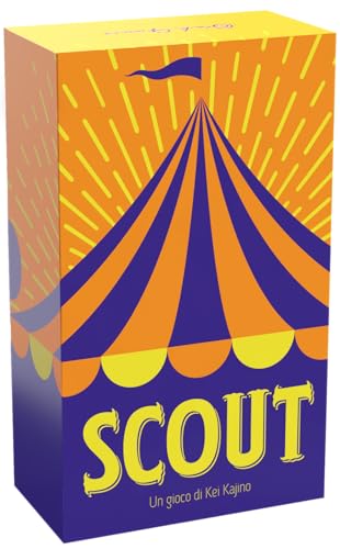 Scout - Gioco di carte - Gioco Competitivo per Adulti e Bambini dai 9 Anni - 2-5 Giocatori - Durata 20min - Edizione Italiana