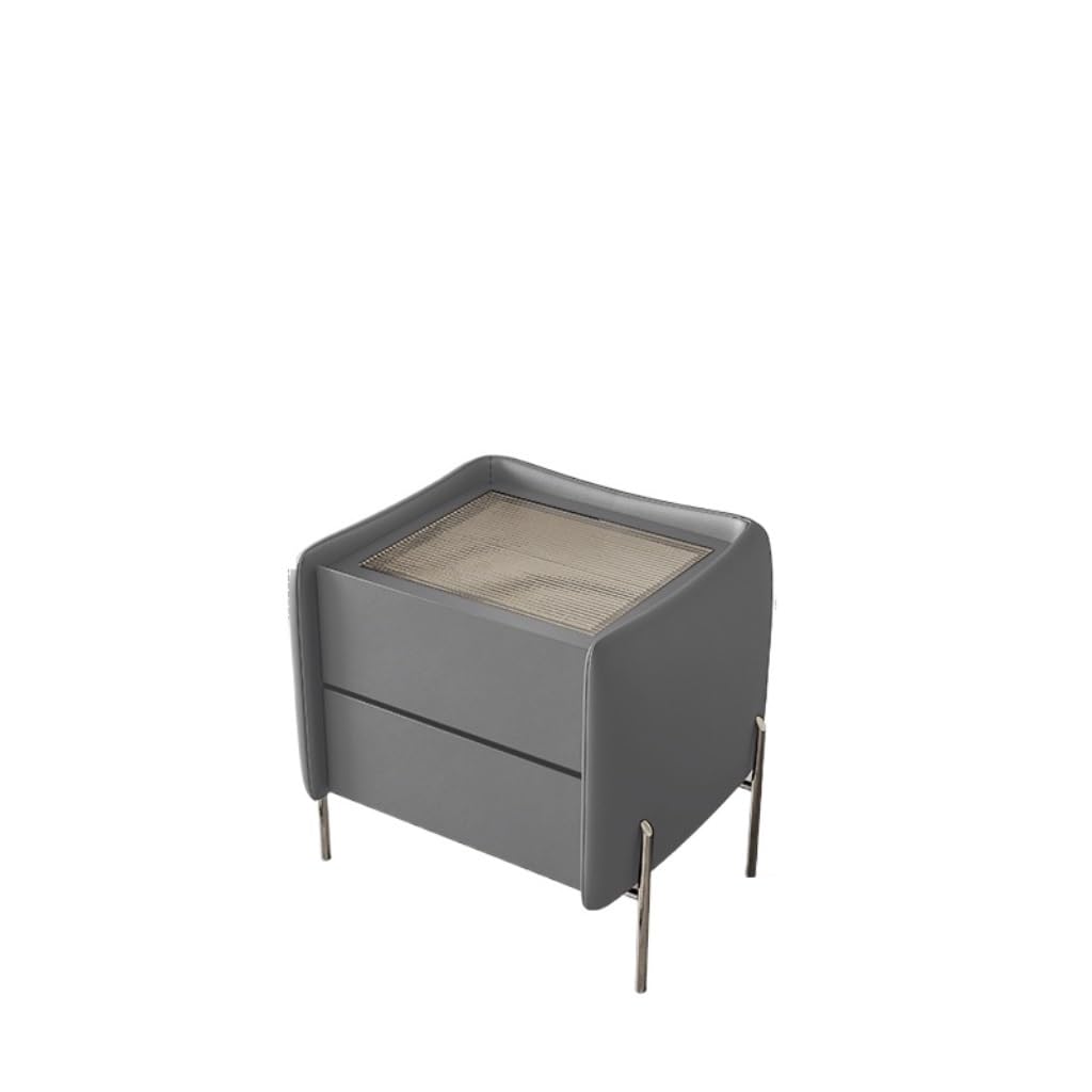 GFHTRELY Couch Desk Bedside Table Retro Bedside Cabinet Storage Cabinet Small Table(03)