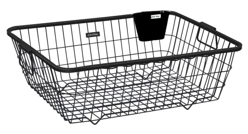 Image of Plantex GI Metal Dish Drainer Basket for Kitchen Utensils /Dish Drying Rack /Bartan Basket(Size - 56 x 43 x 20 cm /Black)
