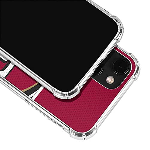 Skinit Clear Phone Case Compatible with iPhone 13 - Officially Licensed NFL San Francisco 49ers Zone Block Design