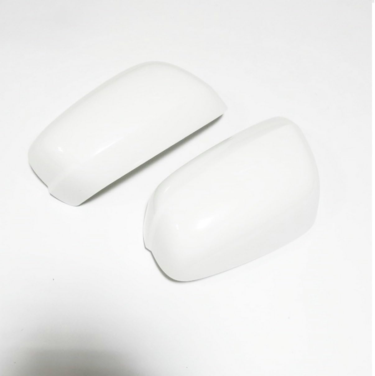 2pcs Passenger Driver Side Rear View Mirror Shell Housing Cover Trim for Honda Fit/Jazz 2009 2010 2011 2012 2013 Replacement Left Right Side Cap