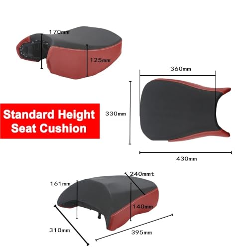 Selle selle à coussin moto étanche pour R1250GS Adventure usée - 6