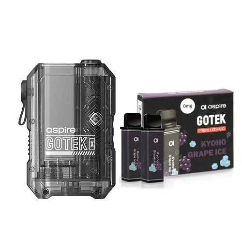 yKizdq^oR Aspire Gotek X X^[^[Lbg + [Uς݃J[gbWi1) xCv 650mah obe[ jR`Ȃ^oRȂ ({(ubNj, pod)