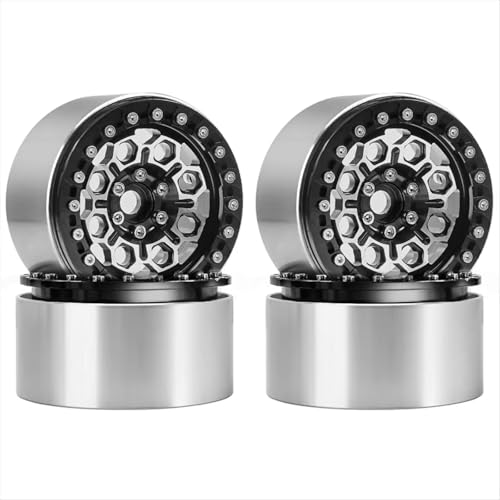 Roues métal 2.2 pour Axial SCX10 pour explorer les sentiers de montagne