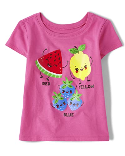 Image of The Children's Place Girls' Basic Short Sleeve Layering Tee