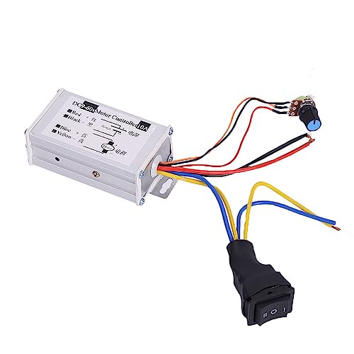 PWM DC motor governor pulse width driver board forward reverse bidirectional 12V 24V 36V 10A